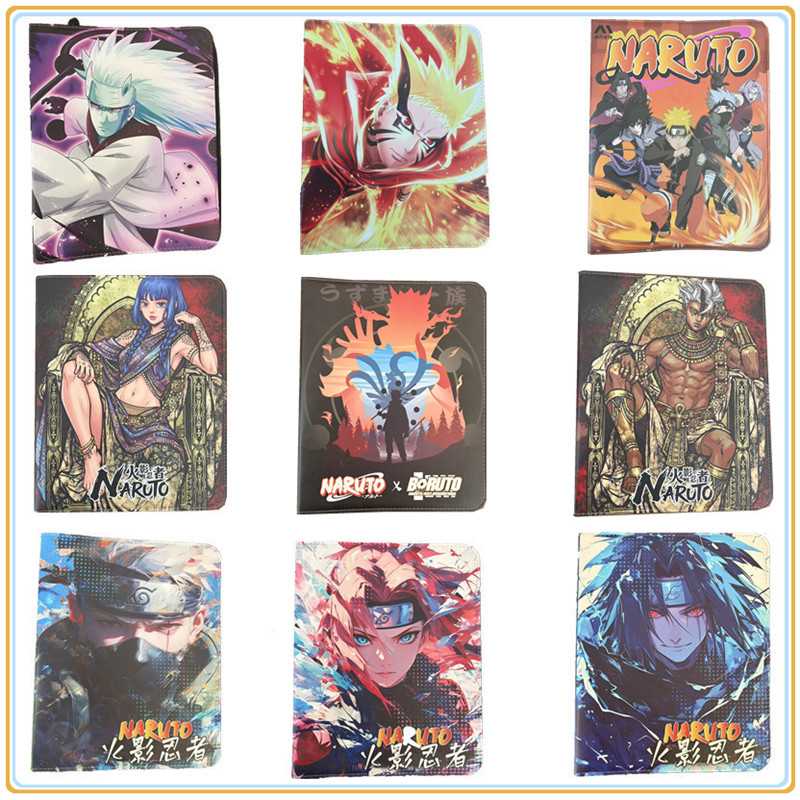 Trading Card Binder - Fichário de Cartas Naruto com 9