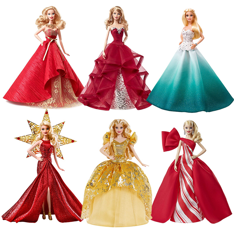 Mattel Toy Barbie - Bonecas barbie originais 2015-2020, coleção, presente