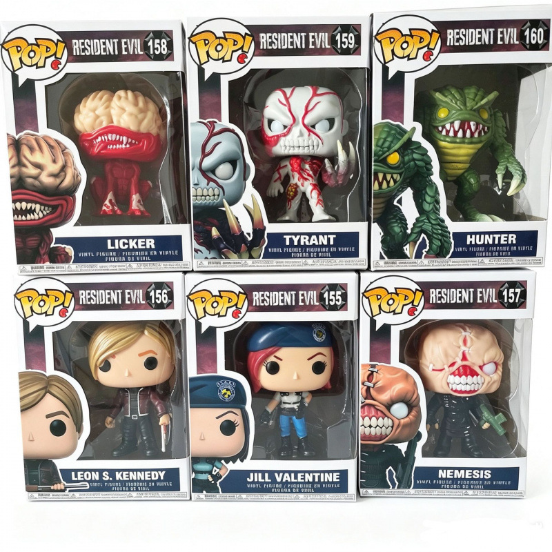 Vinyl Figure Blank - Figuras de Ação POP Resident Evil,