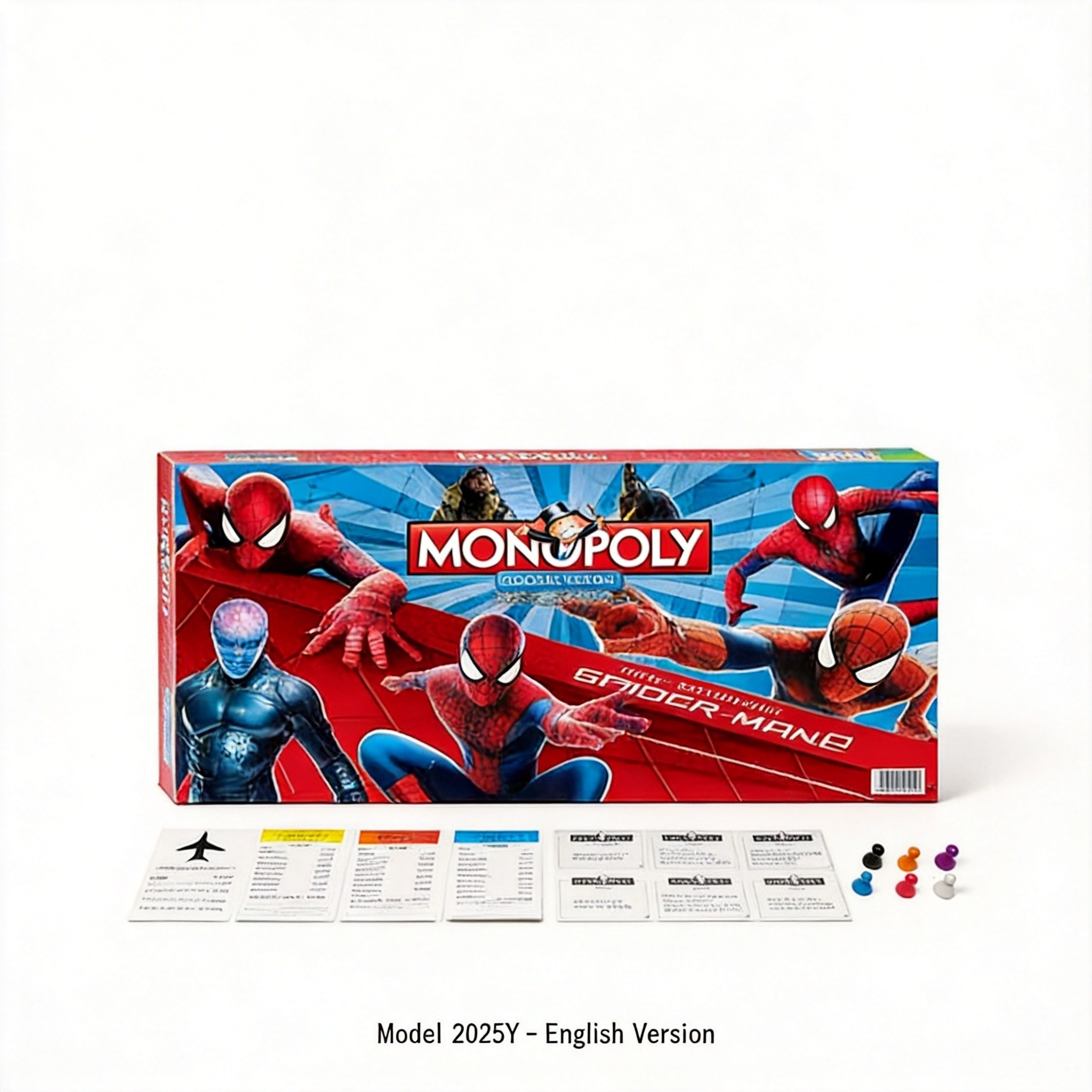 Jogo de Tabuleiro Spider-Man - - Hasbro Game Monopoly avaliação e preço